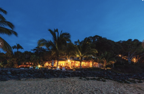 dining at night